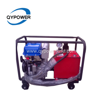 Gas powered hydraulic power unit